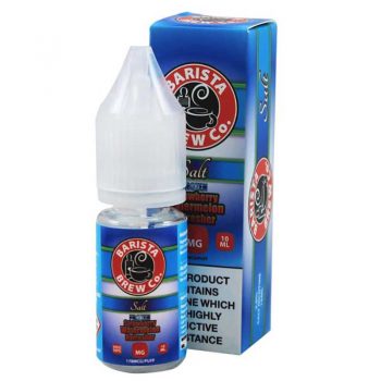 Barista Brew Co - Nic Salt - Strawberry Watermelon Refresher On Ice