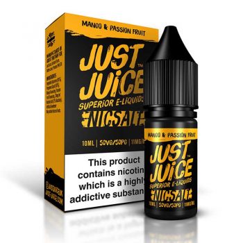 Just Juice - Nic Salt - Mango and Passion Fruit