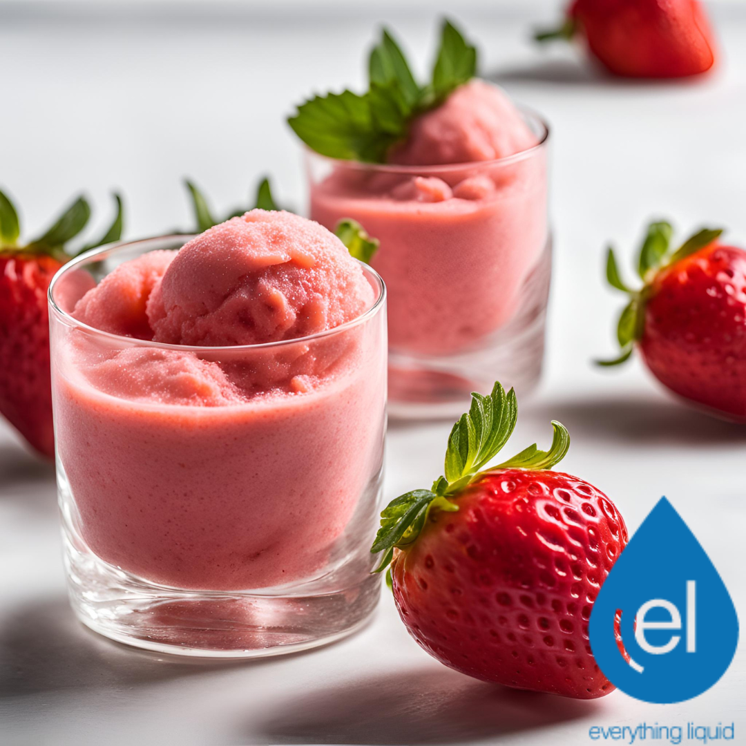 strawberry sorbet Strawberry Sorbet E-Liquid Flavour Concentrate - The Mixmaster Range - Image 1