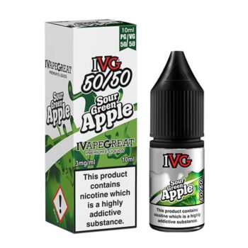 IVG - 50/50 - Sour Green Apple
