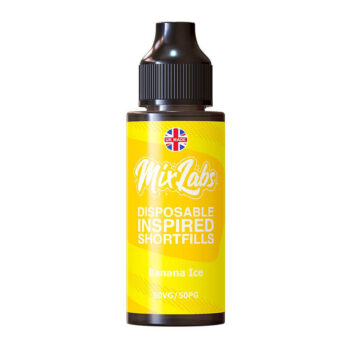 Mix Labs - 100ml Shortfill - Banana Ice