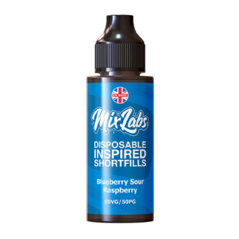 Mix Labs - 100ml Shortfill - Blueberry Sour Raspberry