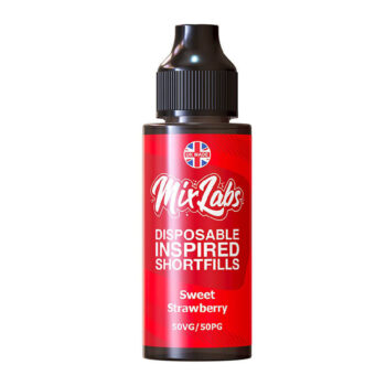 Mix Labs - 100ml Shortfill - Sweet Strawberry