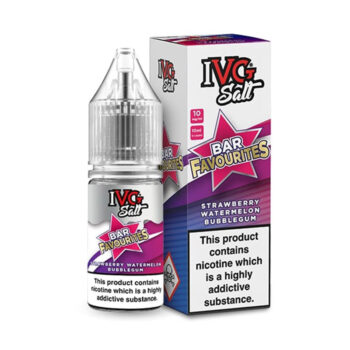 IVG - Nic Salt - Bar Favourites - Strawberry Watermelon Bubblegum