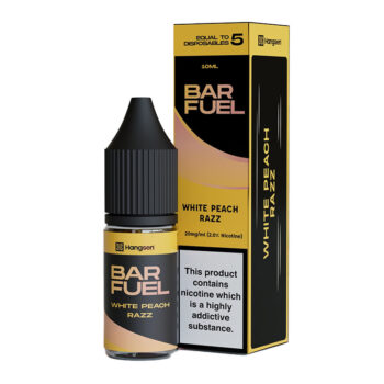 Hangsen Bar Fuel - Nic Salt - White Peach Razz