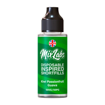 Mix Labs - 100ml Shortfill - Kiwi Passionfruit Guava