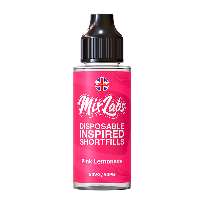 Mix-Labs-100ml-Shortfill-Pink-Lemonade Mix Labs - 100ml Shortfill - Pink Lemonade - Image 1