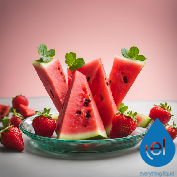 strawberry and watermelon,