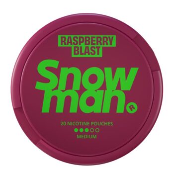 Snowman Nicotine Pouch - Raspberry Blast